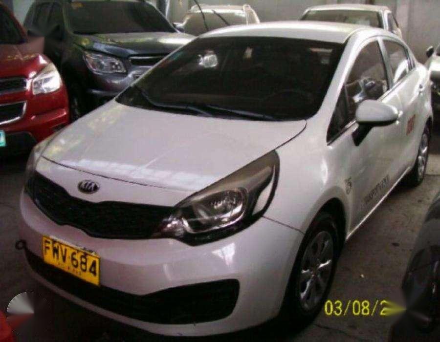 13 Kia Rio 1 2 Lx Mt Gas Taxi For Sale