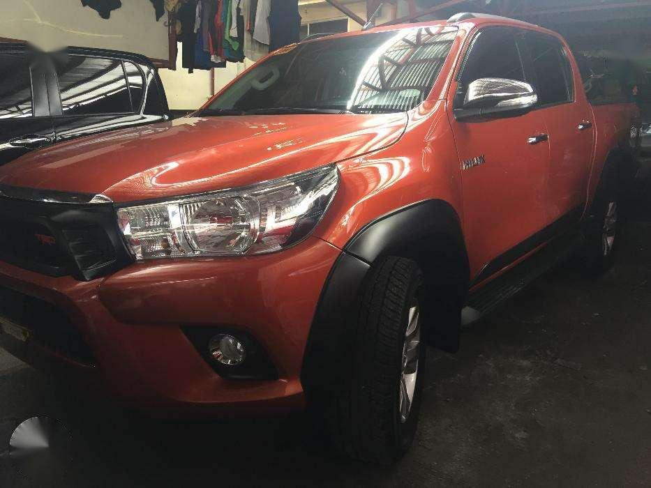 2016 Toyota Hilux 2.8 G 4x4 TRD Automatic Orange FOR SALE