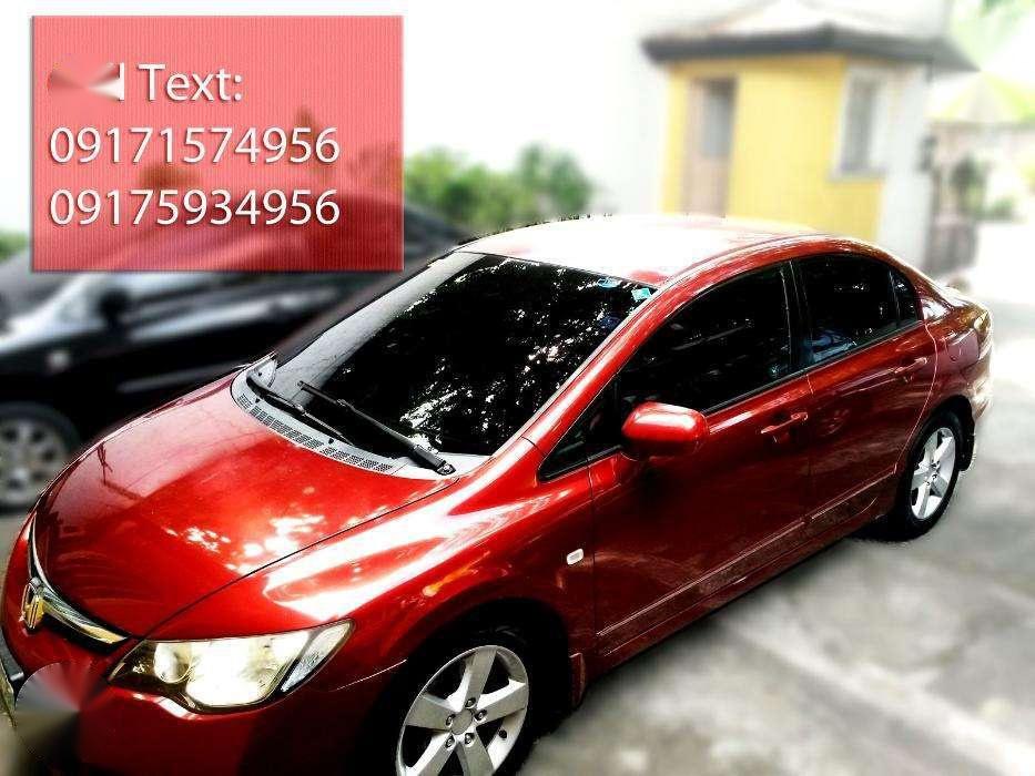 2008 Honda Civic S 2009 1.8 AT Red For Sale