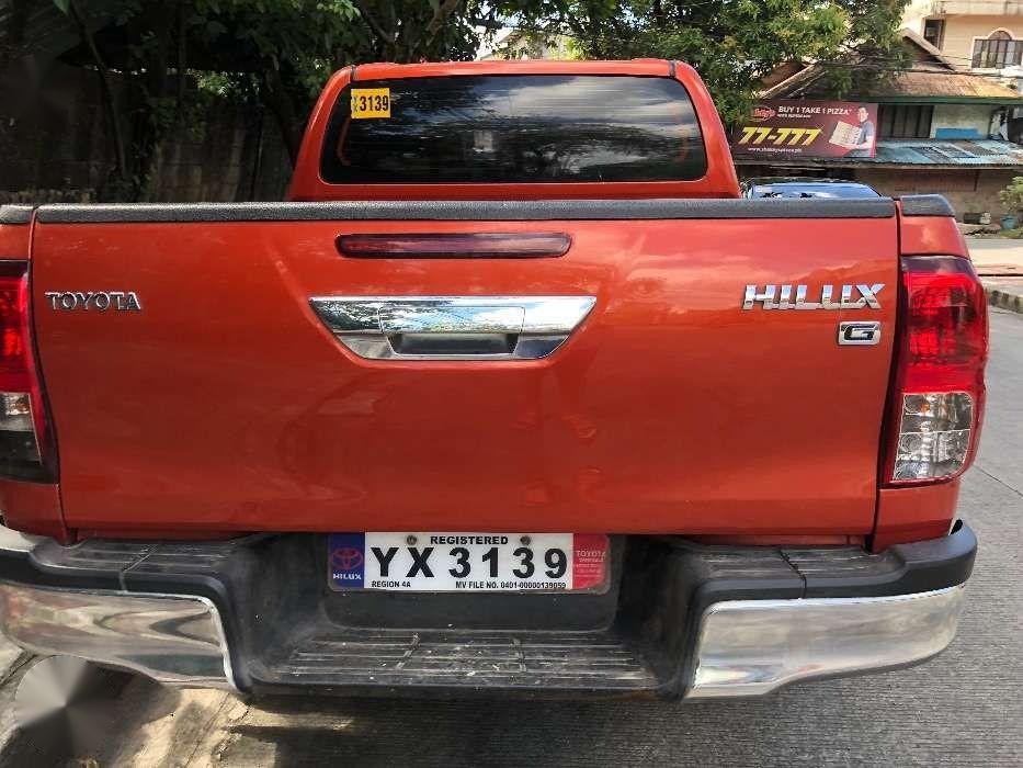 2016 Toyota Hilux G TRD 2.8 4x4 Automatic Diesel for sale