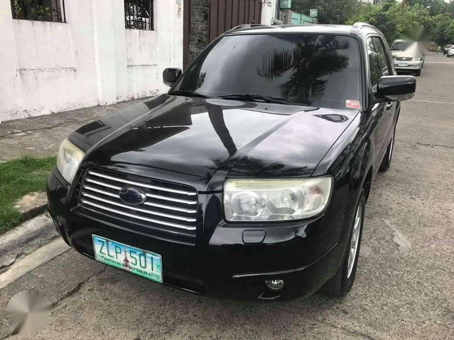 Subaru Forester 2007 AT Black For Sale