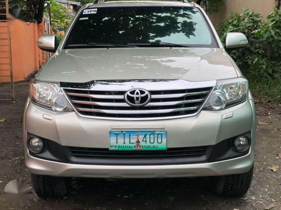 For sale my 2012 Toyota Fortuner gas