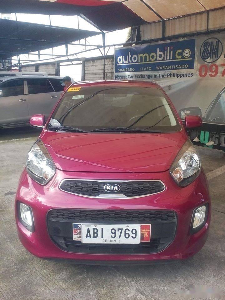 Kia Picanto 2015 Gasoline Automatic Pink