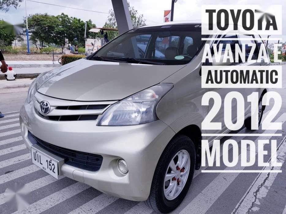Toyota Avanza E Automatic 2012 --- 440K Negotiable
