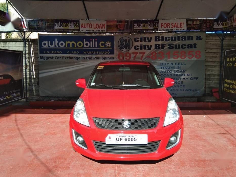 Sell Red 2017 Suzuki Swift at 19000 km in Parañaque