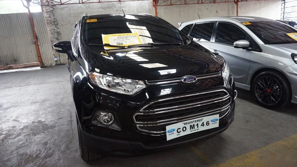 Selling Black Ford Ecosport 2017 Automatic Gasoline in Manila