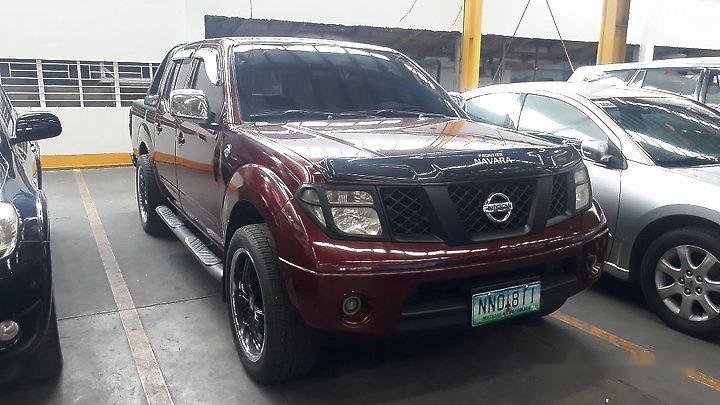 Red Nissan Frontier 2009 Automatic Diesel for sale