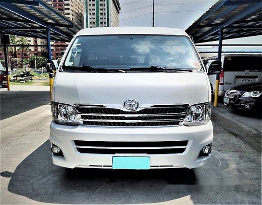 Sell White 2013 Toyota Hiace Automatic Diesel at 66000 km