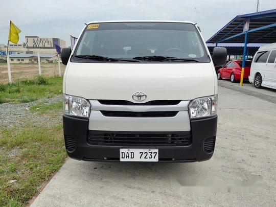 White Toyota Hiace 2017 Manual Diesel for sale