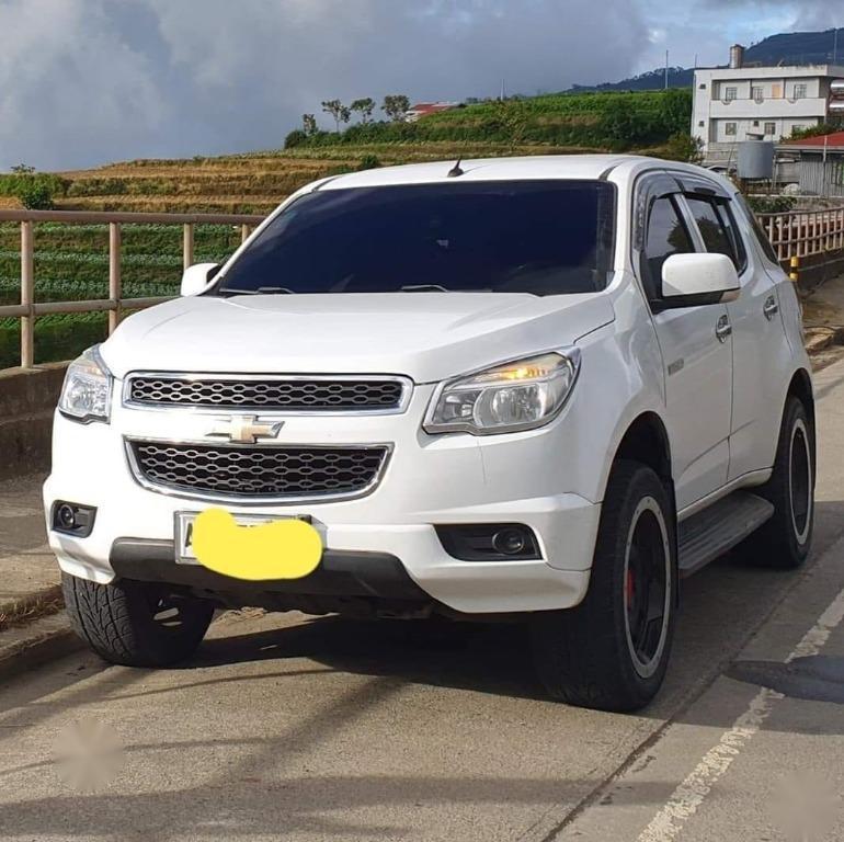 White Chevrolet Trailblazer 2014 for sale in Quezon City
