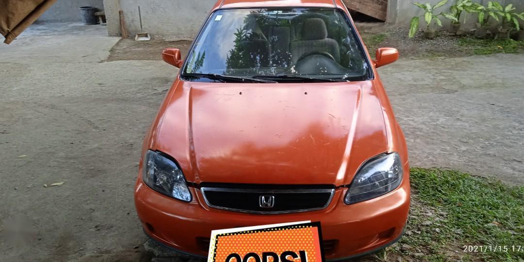 Selling Orange Honda Civic 2000 in Lipa