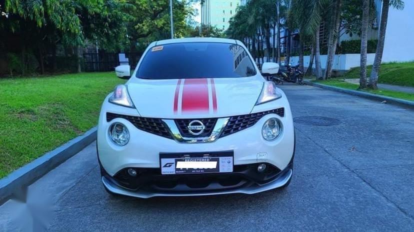 Pearl White Nissan Juke 2015 for sale in Automatic