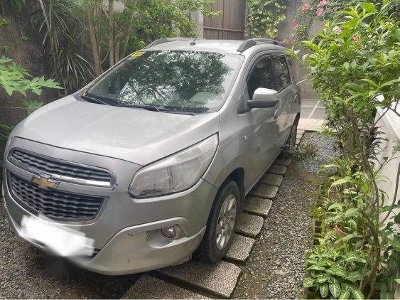 Selling Grey Chevrolet Spin 2014 in Quezon City