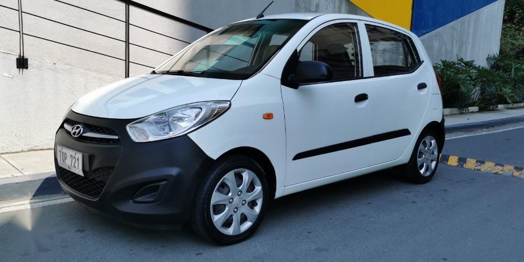 White Hyundai I10 2012 for sale in Pasig