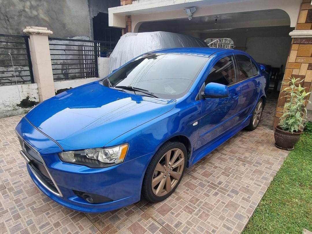 Blue Mitsubishi Lancer 2013 for sale in Automatic