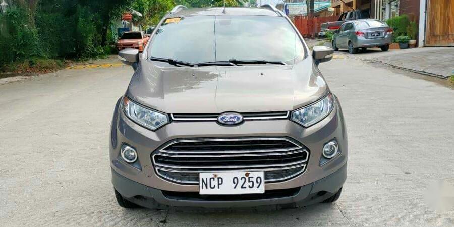 Grey Ford Ecosport 2017 for sale in Quezon City
