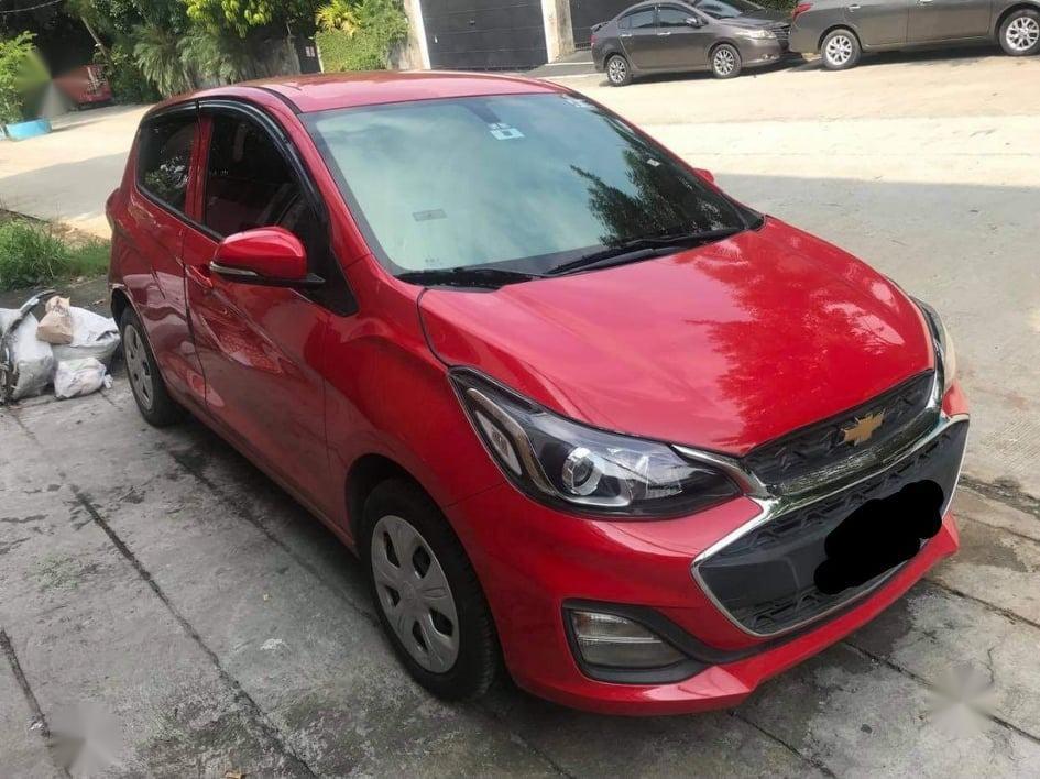 Red Chevrolet Spark 2019 for sale in Quezon City
