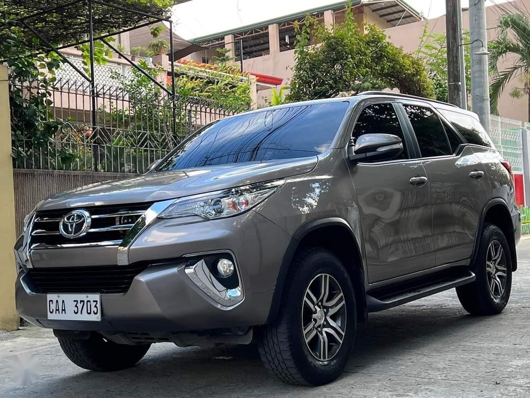 Silver Toyota Fortuner 2017 for sale in Quezon