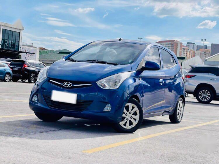 Blue Hyundai Eon 2014 for sale in Malvar