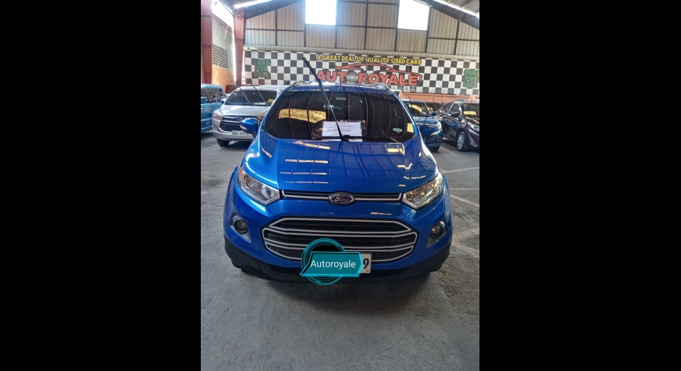 Sell Blue 2017 Ford Ecosport in Quezon City
