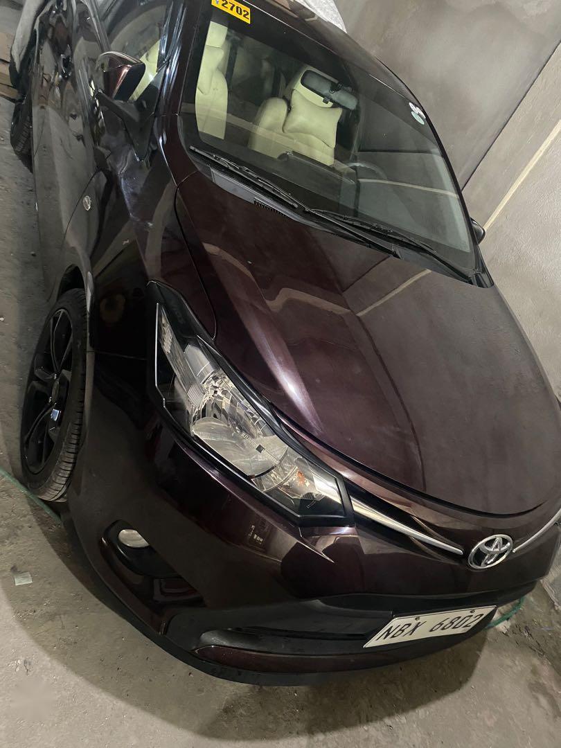 Red Toyota Vios 2017 for sale in Automatic