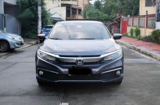 Silver Honda Civic 2019 for sale in Quezon
