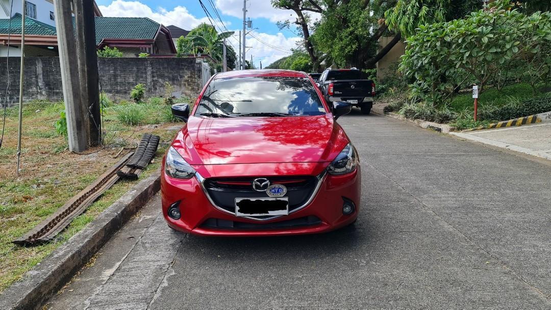 Selling Red Mazda 2 2015 in Quezon