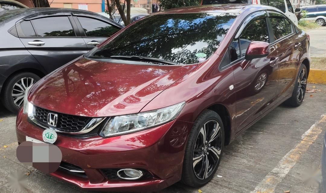 Selling Red Honda Civic 2015 in Quezon