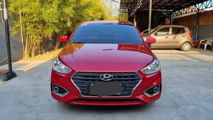 red hyundai accent 2019 for sale in automatic