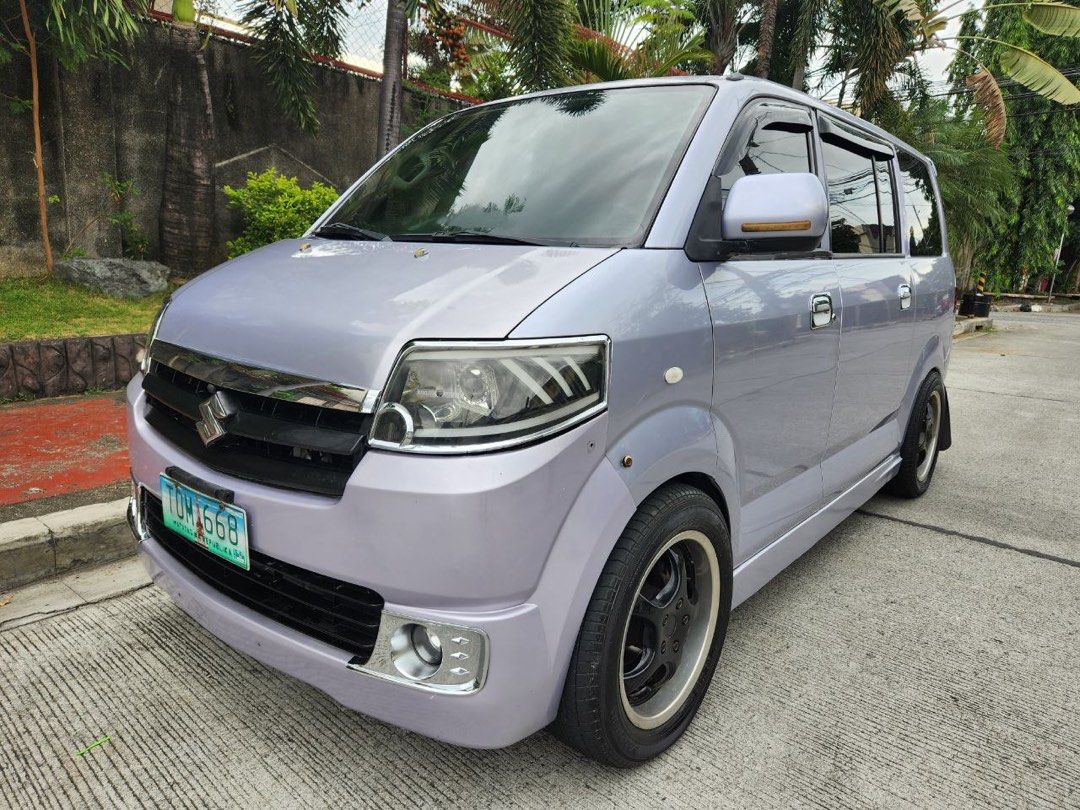 Silver Suzuki Apv 2012 for sale in Quezon City