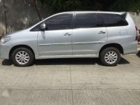 2014 Toyota Innova 2.5 G Variant Manual Silver for sale