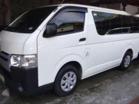 2016 Toyota Hiace Commuter 3.0 Manual White for sale