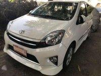 2017 Toyota Wigo 1.0 G TRD Automatic White Hatchback for sale