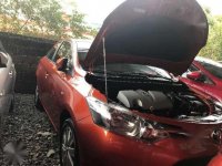 GRAB Ready 2017 Toyota Vios E Automatic Orange for sale