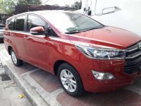 2017 Toyota Innova 2.8E Diesel Automatic Red for sale