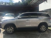 2017 Toyota Fortuner 2.4 V 4x2 Automatic Metallic Silver for sale