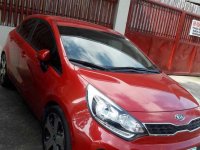 Kia Rio Hatchback 2012 AT Red For Sale 