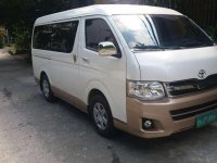 2013 Toyota Hiace Gl MT White Van For Sale 