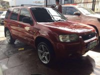 Fresh Ford Escape 2005 XLS 2.3 Red For Sale 