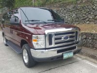 Ford E150 XLT Premium AT Red Van For Sale 