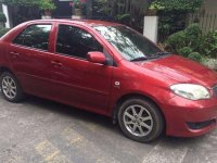 Fresh Toyota Vios 2006 Manual Red For Sale 