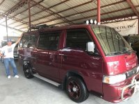 Nissan Urvan 2011 MT Red Van For Sale 