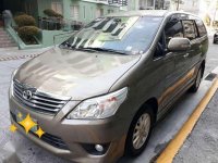 2012 Toyota Innova Diesel Brown SUV For Sale 