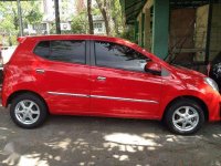 2017 Toyota Wigo 1000 G Automatic Red for sale