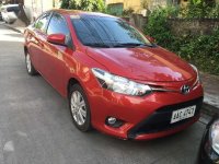 2015 Toyota Vios 1.3E red matic for sale