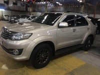 2015 Toyota Fortuner G AT Beige SUV For Sale 