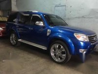 Ford Everest 2011 AT Diesel Blue SUV For Sale 