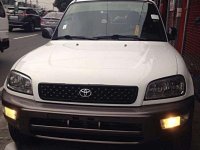 1999 Toyota RAV4 Manual White SUV For Sale 