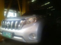 2014 Toyota Prado Diesel Silver SUV For Sale 