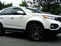 2012 Kia Sorento EX DSL AT White For Sale 